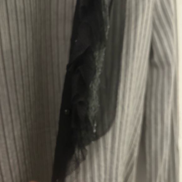 Gray Alberta Ferretti Top ASO Blair Waldorf on Gossip Girl Size 8 - Picture 11 of 16